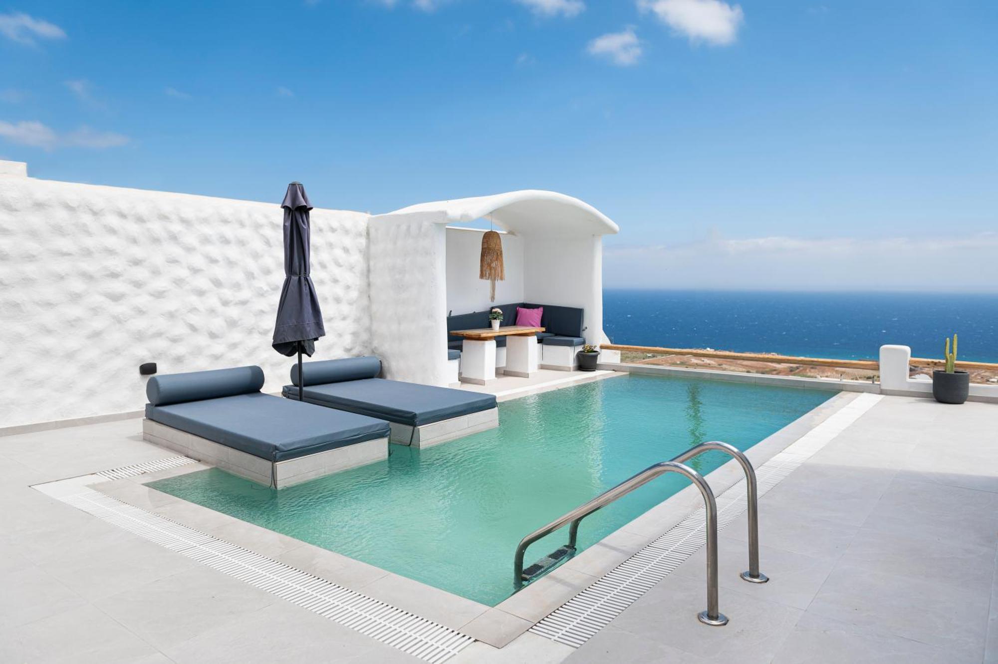 Dream Villa Santorini Vourvoúlos Eksteriør bilde