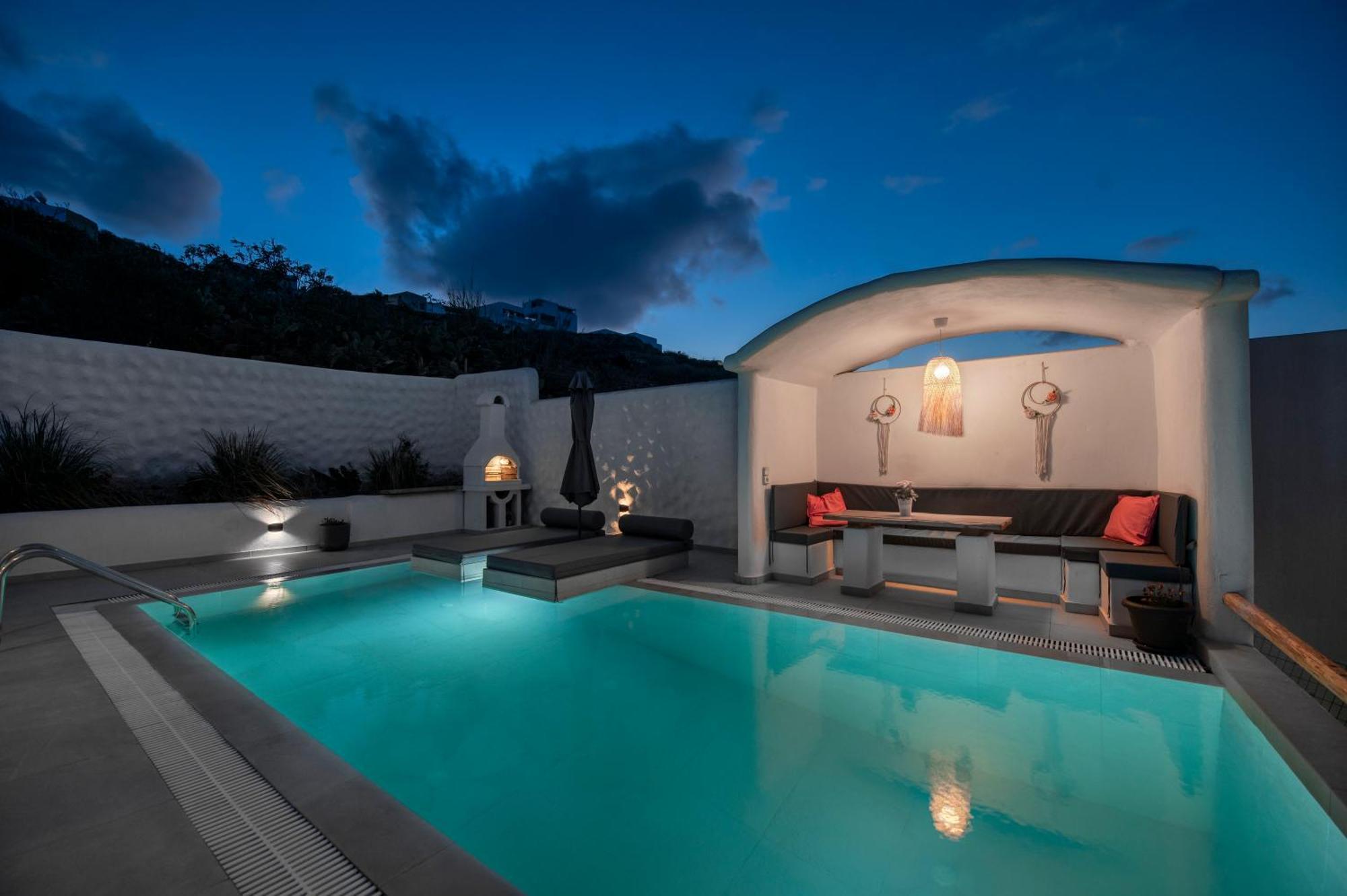 Dream Villa Santorini Vourvoúlos Eksteriør bilde