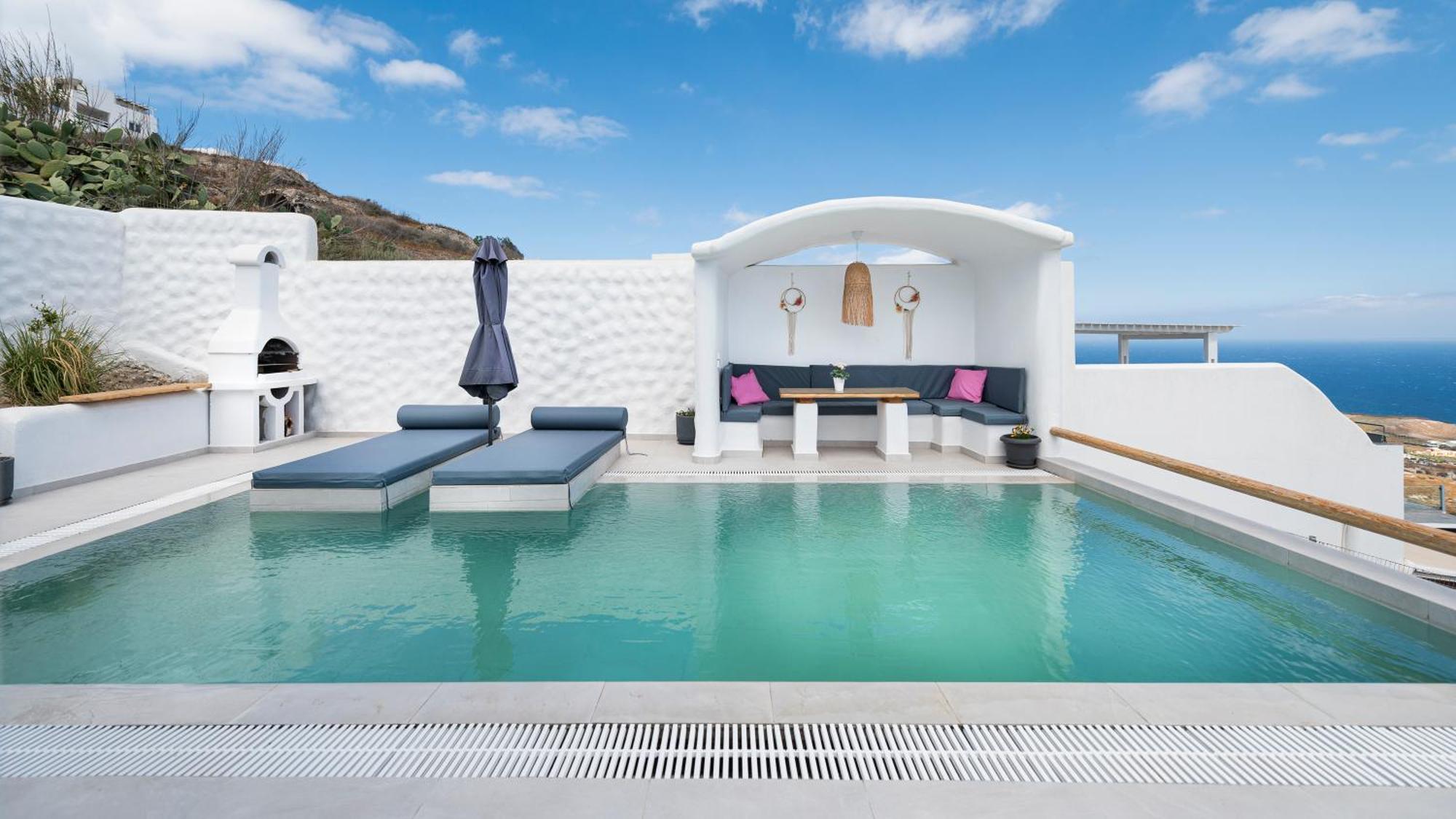 Dream Villa Santorini Vourvoúlos Eksteriør bilde
