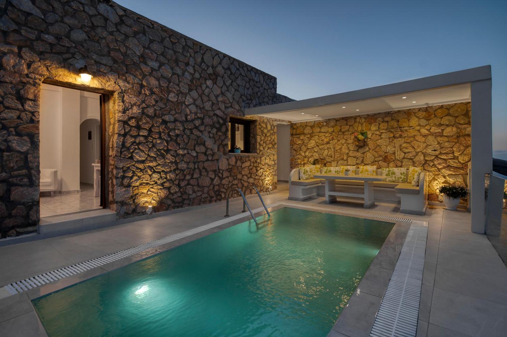 Dream Villa Santorini Vourvoúlos Eksteriør bilde