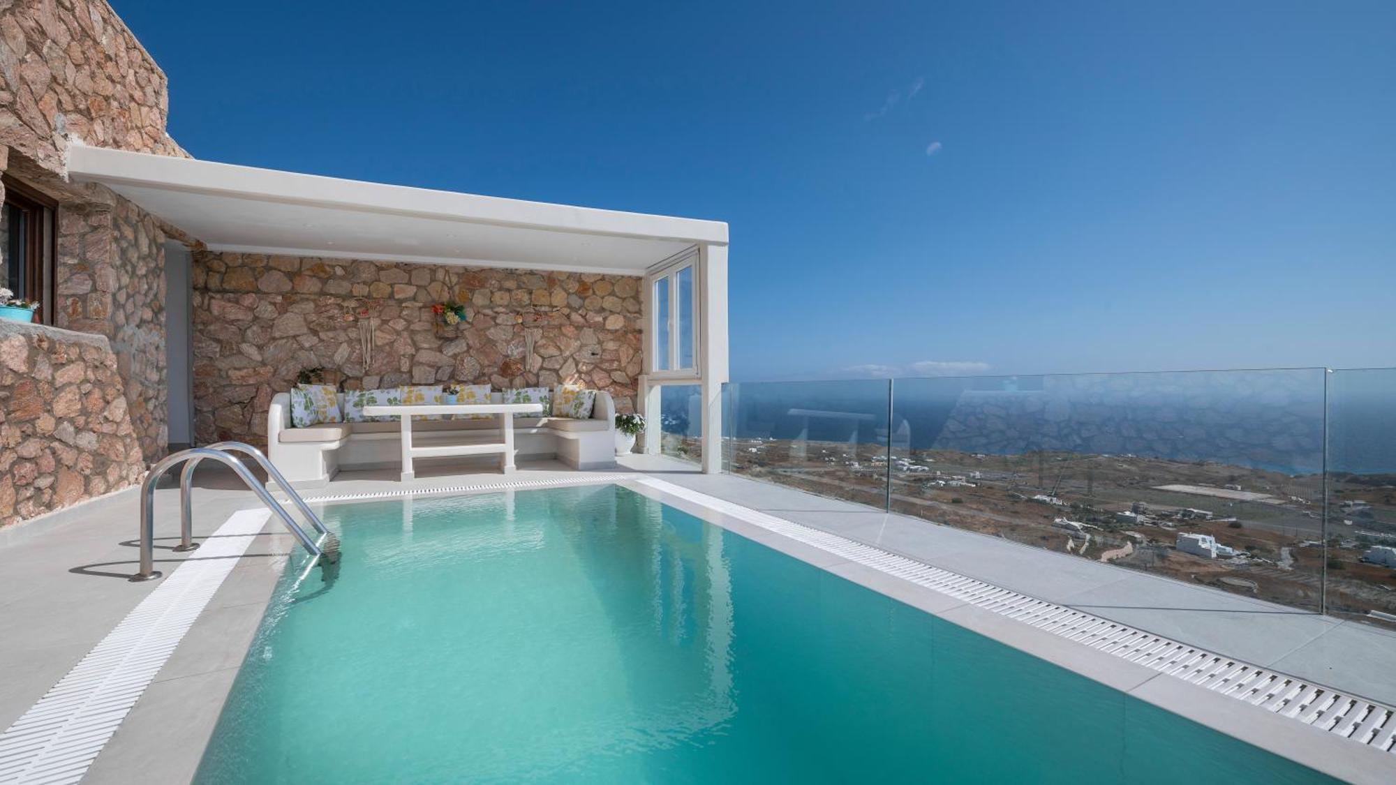 Dream Villa Santorini Vourvoúlos Eksteriør bilde