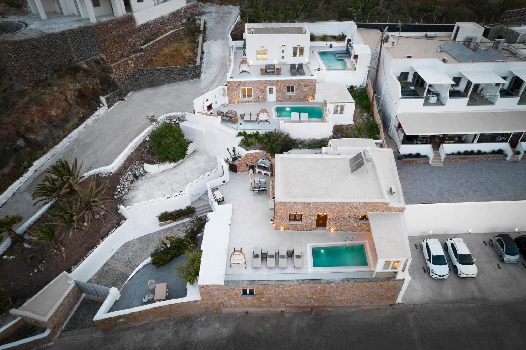 Dream Villa Santorini Vourvoúlos Eksteriør bilde