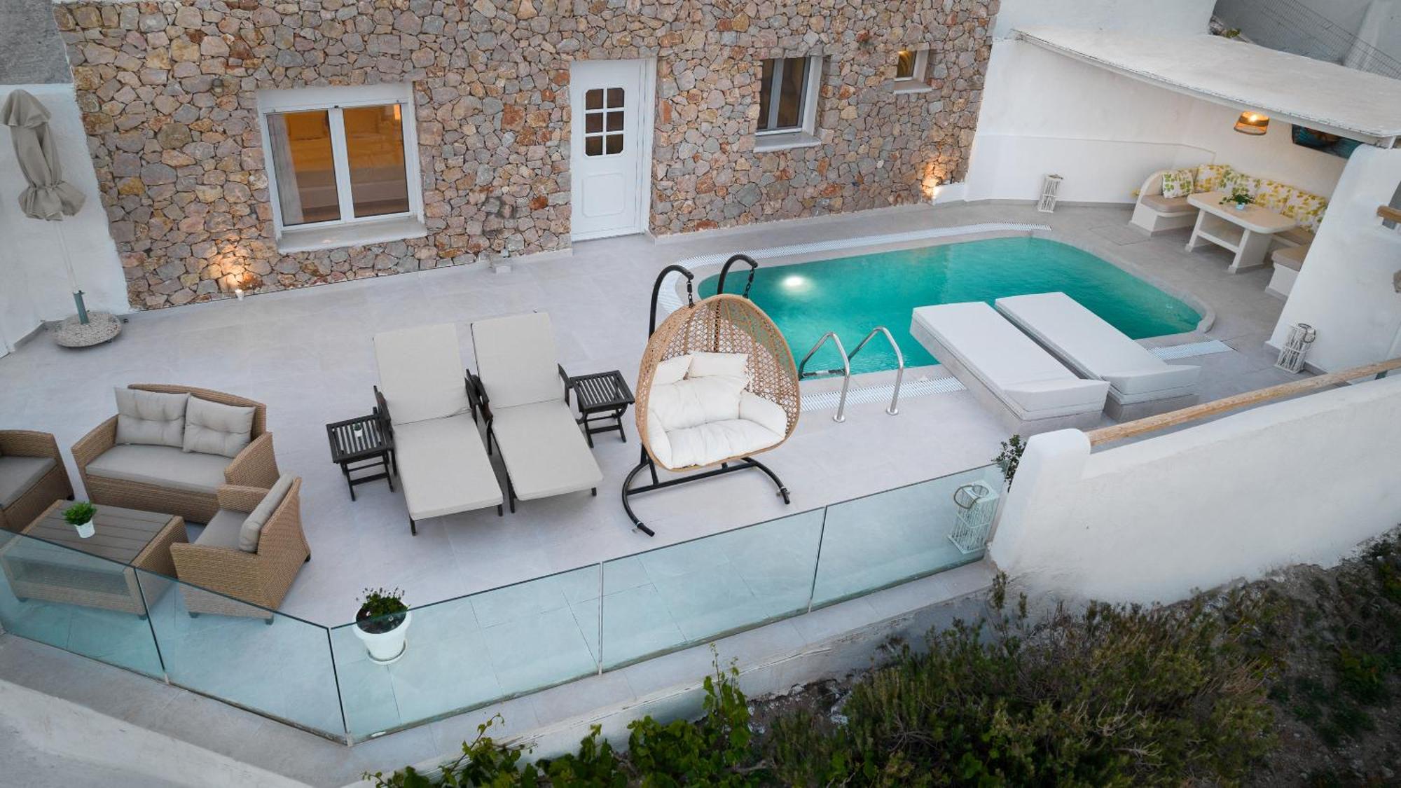 Dream Villa Santorini Vourvoúlos Eksteriør bilde