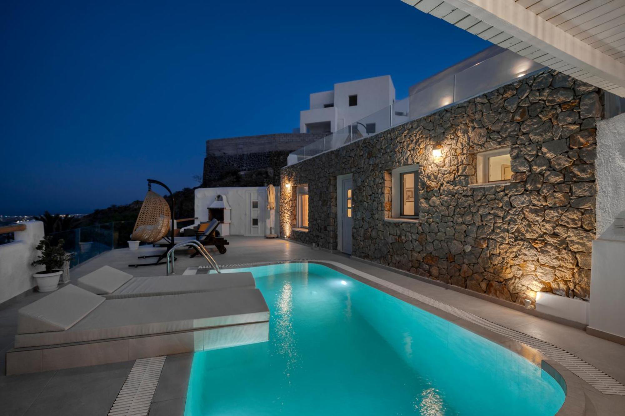 Dream Villa Santorini Vourvoúlos Eksteriør bilde